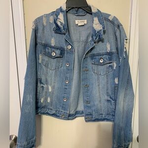 Perfect shape and barely worn jean jacket